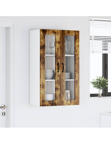 Pensile cucina Rovere fumé 60 x 31 x 100 cm Legno multistrato