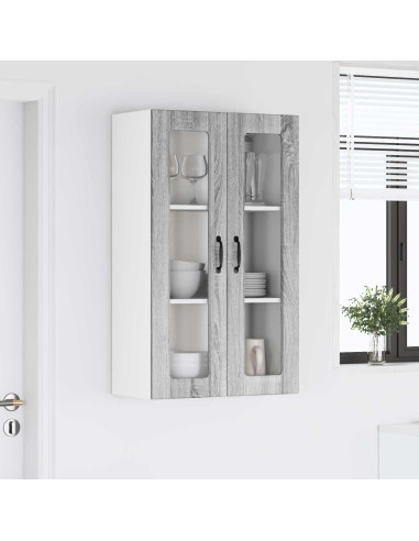 Pensile cucina Grigio Sonoma 60 x 31 x 100 cm Legno multistrato