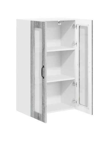 Pensile cucina Grigio Sonoma 60 x 31 x 100 cm Legno multistrato