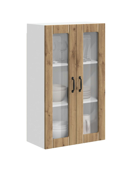 Pensile cucina con porta Rovere artigianale 60 x 31 x 100 cm