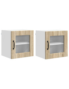Mobile da cucina con porta 2 pcs Rovere Sonoma 40 x 31 x 40 cm 2