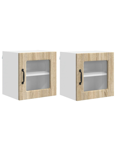 Mobile da cucina con porta 2 pcs Rovere Sonoma 40 x 31 x 40 cm