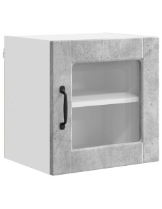 Mobile da cucina con lo scaffale Grigio cemento 40 x 31 x 40 cm 2