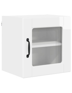 Mobile da cucina con lo scaffale Bianco Lucido 40 x 31 x 40 cm 2