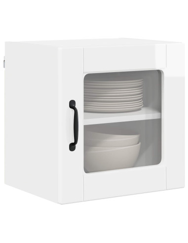 Mobile da cucina con lo scaffale Bianco Lucido 40 x 31 x 40 cm