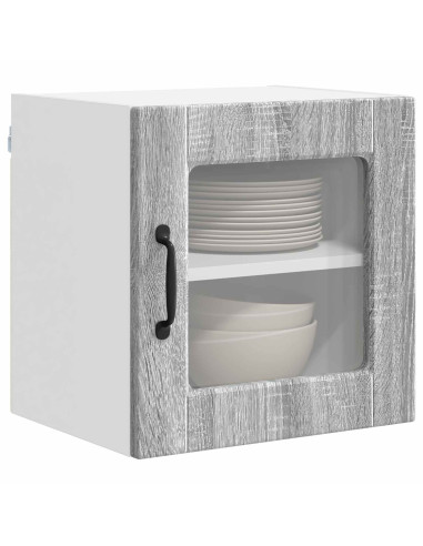 Mobile da cucina con porta 2 pcs Grigio Sonoma 40 x 31 x 40 cm