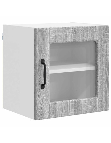 Mobile da cucina con porta 2 pcs Grigio Sonoma 40 x 31 x 40 cm