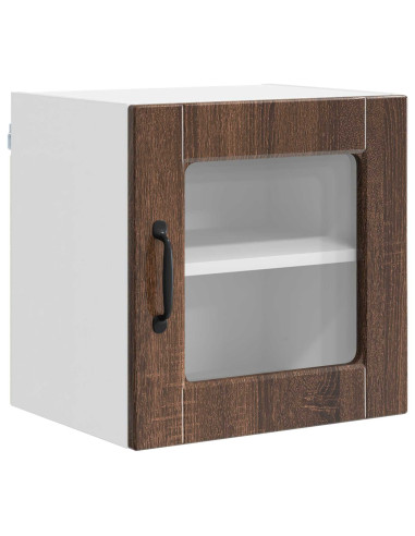 Mobile da cucina con porta 2 pcs Rovere Marrone 40 x 31 x 40 cm
