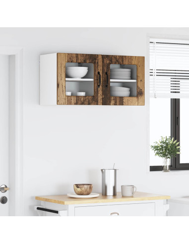 Mobile da cucina con porta 2 pcs Legno vecchio 40 x 31 x 40 cm