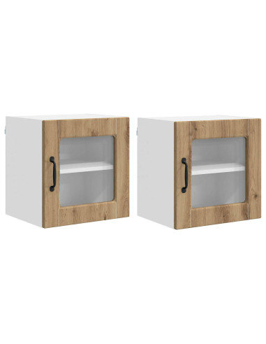 Mobile da cucina 2 pcs Rovere artigianale 40 x 31 x 40 cm
