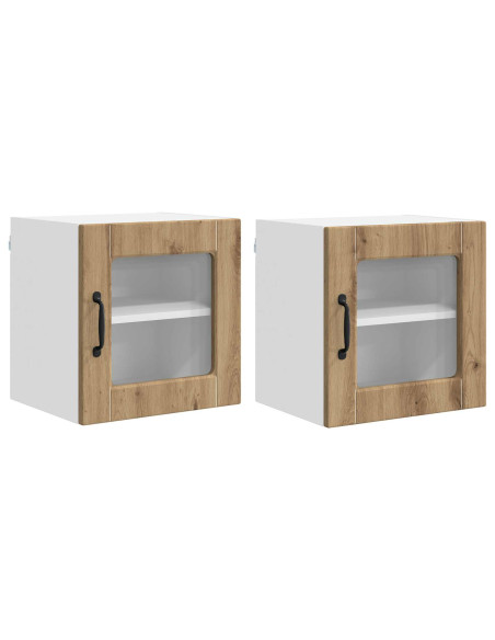 Mobile da cucina 2 pcs Rovere artigianale 40 x 31 x 40 cm