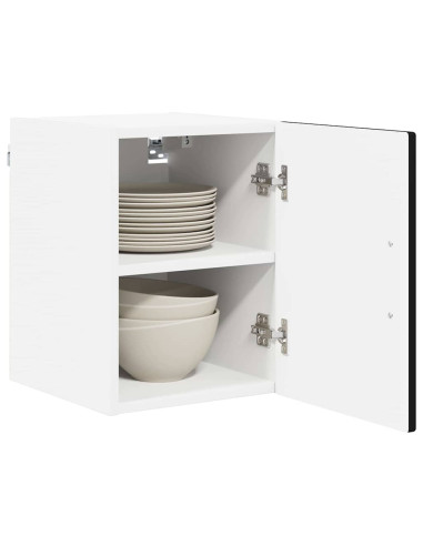 Mobile da cucina 2 pcs Nero 30 x 31 x 40 cm Legno multistrato