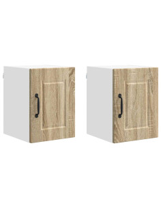 Mobile da cucina con porta 2 pcs Rovere Sonoma 30 x 31 x 40 cm 2