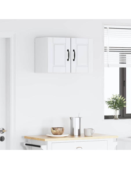 Mobile da cucina con porta 2 pcs Bianco Lucido 30 x 31 x 40 cm