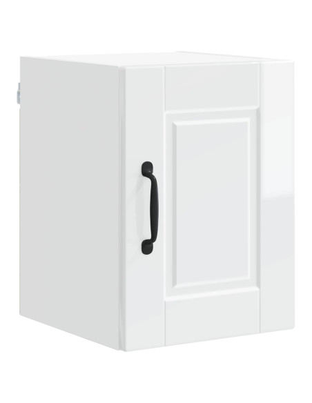 Mobile da cucina con porta 2 pcs Bianco Lucido 30 x 31 x 40 cm