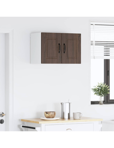 Mobile da cucina con porta 2 pcs Rovere Marrone 30 x 31 x 40 cm
