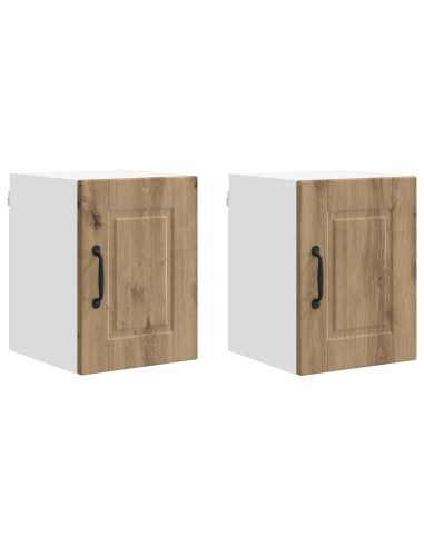 Mobile da cucina 2 pcs Rovere artigianale 30 x 31 x 40 cm