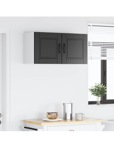 Mobile da cucina 2 pcs Nero 40 x 31 x 40 cm Legno multistrato