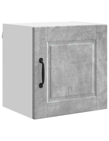 Mobile da cucina con porta 2 pcs Grigio cemento 40 x 31 x 40 cm