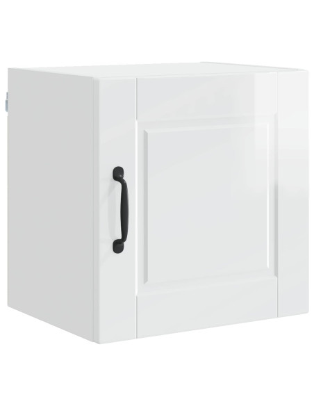 Mobile da cucina con porta 2 pcs Bianco Lucido 40 x 31 x 40 cm