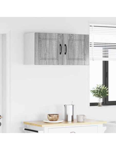 Mobile da cucina con porta 2 pcs Grigio Sonoma 40 x 31 x 40 cm