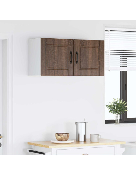 Mobile da cucina con porta 2 pcs Rovere Marrone 40 x 31 x 40 cm