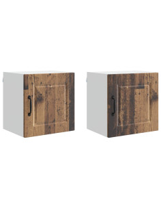 Mobile da cucina con porta 2 pcs Legno vecchio 40 x 31 x 40 cm 2