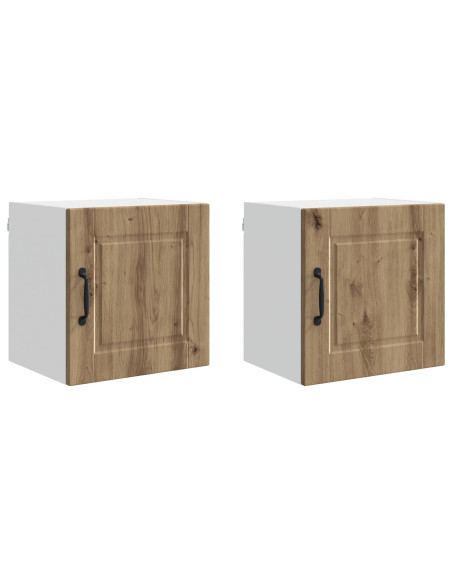 Mobile da cucina 2 pcs Rovere artigianale 40 x 31 x 40 cm