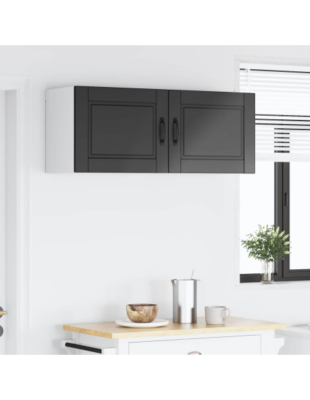 Mobile da cucina 2 pcs Nero 50 x 31 x 40 cm Legno multistrato