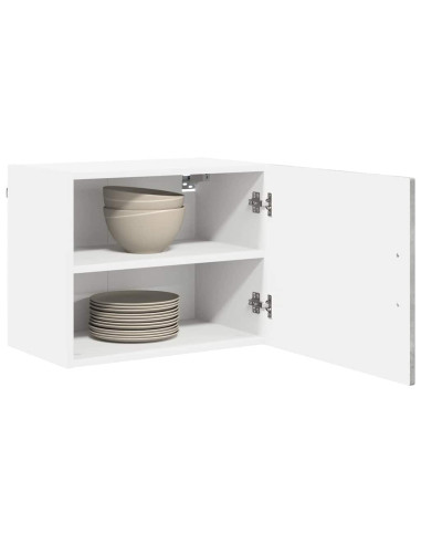 Mobile da cucina con porta 2 pcs Grigio cemento 50 x 31 x 40 cm