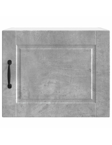 Mobile da cucina con porta 2 pcs Grigio cemento 50 x 31 x 40 cm