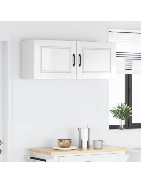 Mobile da cucina con porta 2 pcs Bianco Lucido 50 x 31 x 40 cm