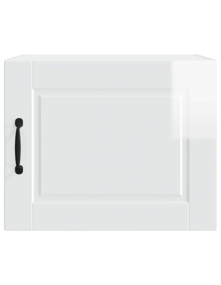 Mobile da cucina con porta 2 pcs Bianco Lucido 50 x 31 x 40 cm