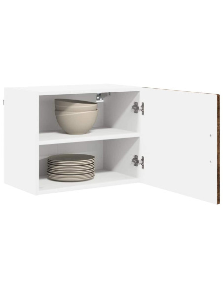 Mobile da cucina con porta 2 pcs Rovere fumé 50 x 31 x 40 cm