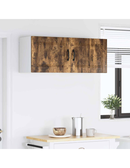 Mobile da cucina con porta 2 pcs Rovere fumé 50 x 31 x 40 cm