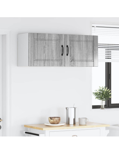 Mobile da cucina con porta 2 pcs Grigio Sonoma 50 x 31 x 40 cm