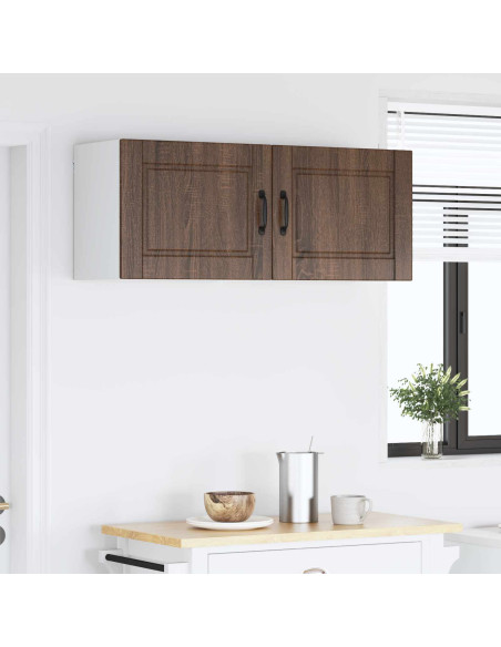 Mobile da cucina con porta 2 pcs Rovere Marrone 50 x 31 x 40 cm