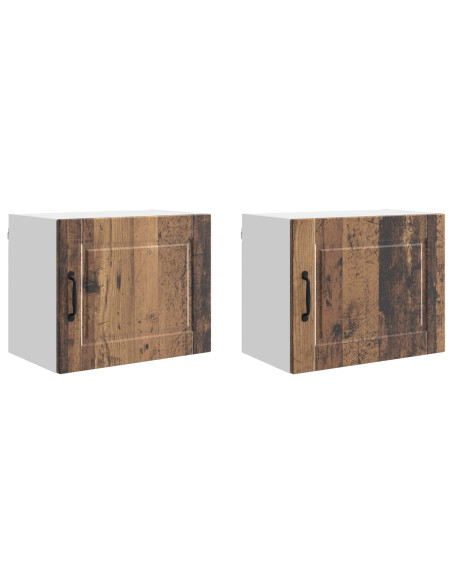 Mobile da cucina con porta 2 pcs Legno vecchio 50 x 31 x 40 cm