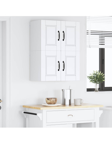 Mobile da cucina 2 pcs Bianco 60 x 31 x 40 cm Legno multistrato