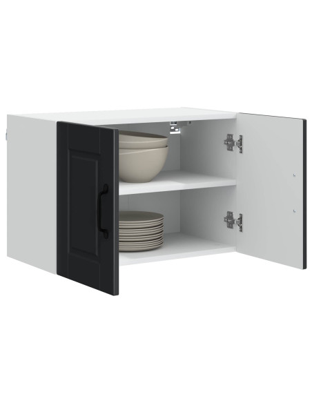 Mobile da cucina 2 pcs Nero 60 x 31 x 40 cm Legno multistrato