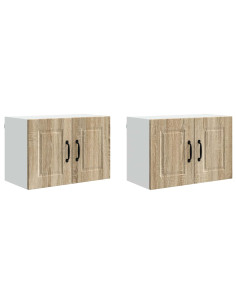 Mobile da cucina con porta 2 pcs Rovere Sonoma 60 x 31 x 40 cm 2