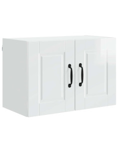 Mobile da cucina con lo scaffale Bianco Lucido 60 x 31 x 40 cm 2