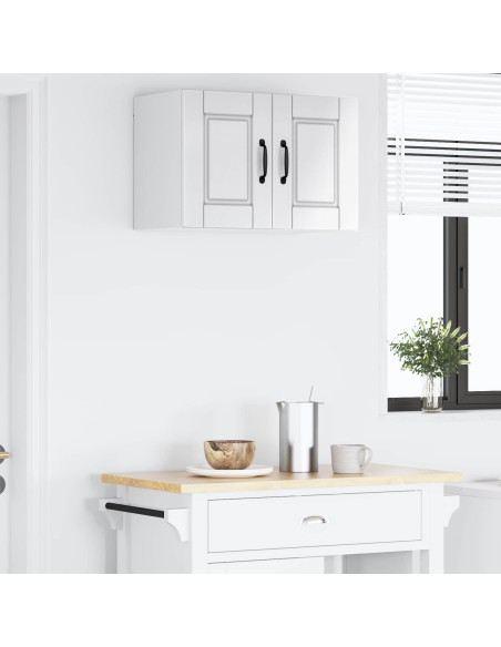Mobile da cucina con lo scaffale Bianco Lucido 60 x 31 x 40 cm