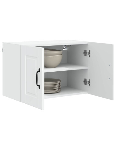 Mobile da cucina con porta 2 pcs Bianco Lucido 60 x 31 x 40 cm
