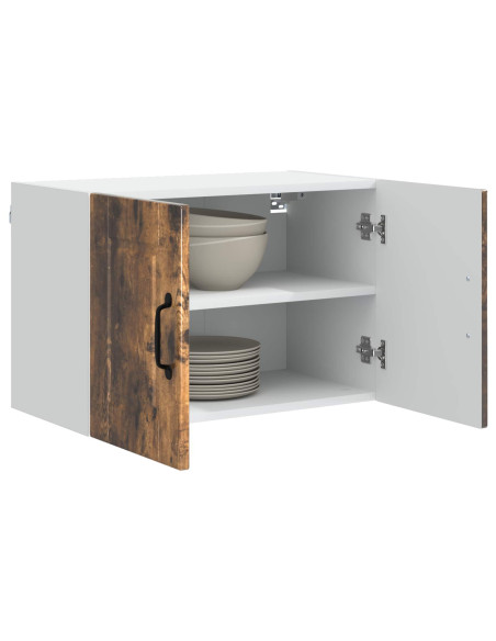 Mobile da cucina con porta 2 pcs Rovere fumé 60 x 31 x 40 cm