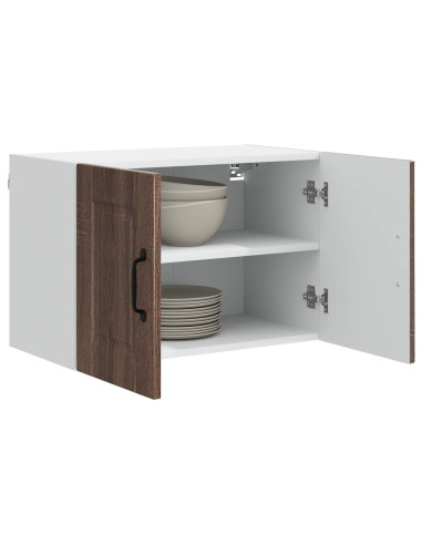 Mobile da cucina con porta 2 pcs Rovere Marrone 60 x 31 x 40 cm