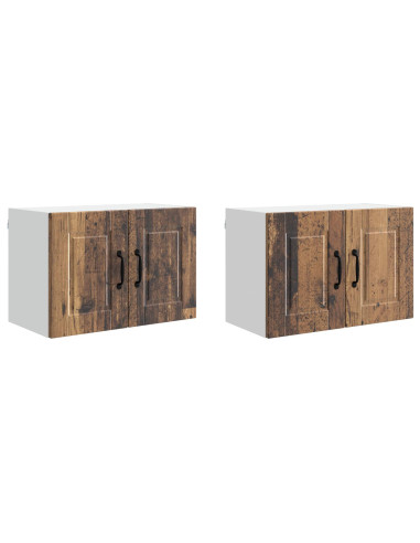Mobile da cucina con porta 2 pcs Legno vecchio 60 x 31 x 40 cm