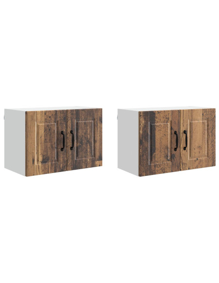 Mobile da cucina con porta 2 pcs Legno vecchio 60 x 31 x 40 cm