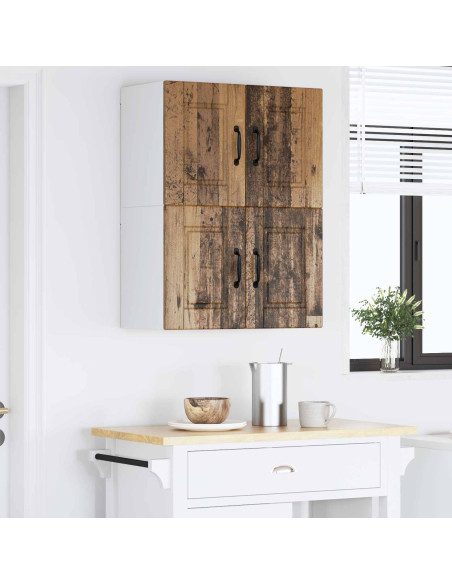 Mobile da cucina con porta 2 pcs Legno vecchio 60 x 31 x 40 cm