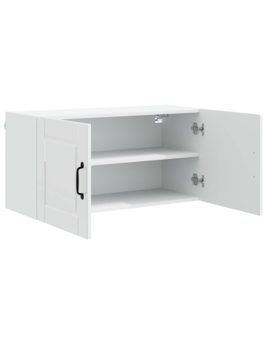 Mobile da cucina con lo scaffale Bianco Lucido 80 x 31 x 40 cm